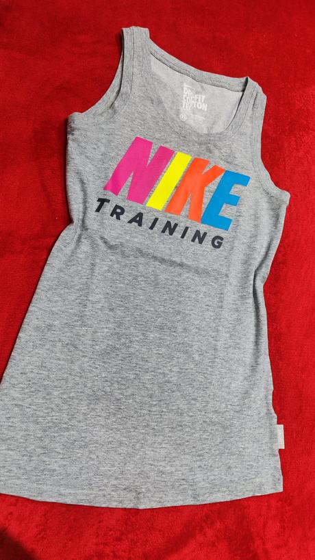 Nike tielko šedé, nike,xs