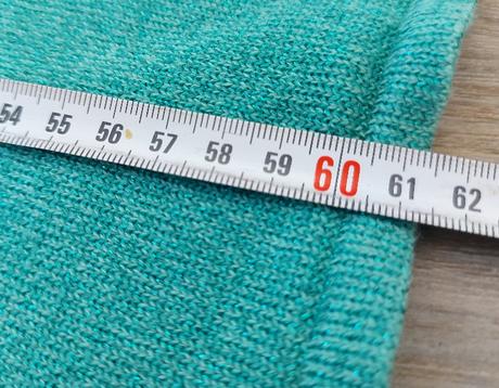 Pletené tyrkysové šaty, h&m,122