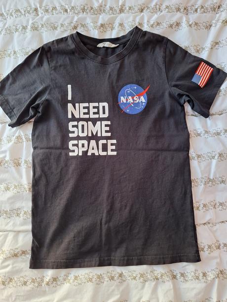 Nasa tričko, h&m,146