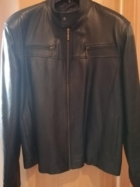 Pravá kožená bunda, xxl