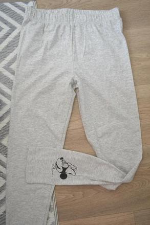 Disney minnie mouse bavlnené legíny xs/s, disney,xs