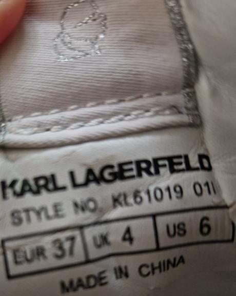 Tenisky karl lagerfeld vd24cm, karl lagerfeld,37