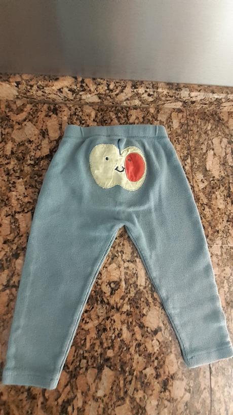 Tepláky s jabĺčkom 74/80, tchibo,74