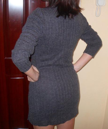 Pletené šaty, s