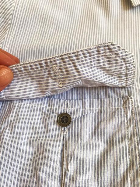 Prúžkovaná  košeľa, vero moda,xl