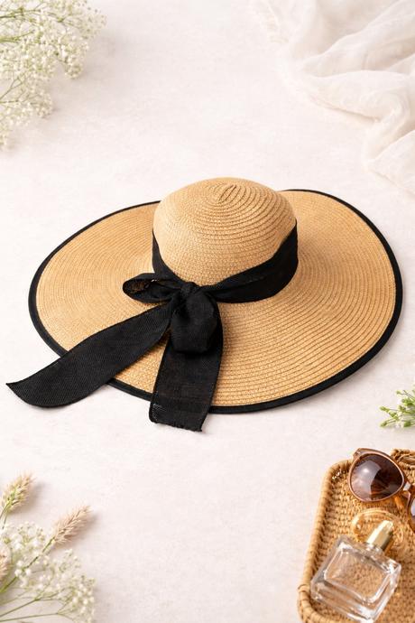 Elegantný letný klobúk, 