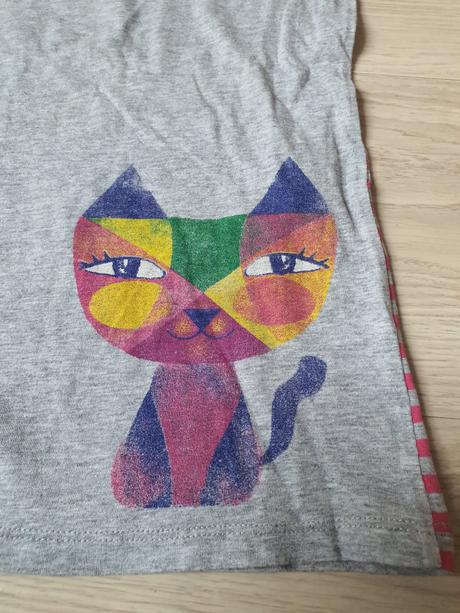 Predlzene tricko/saty, benetton,110