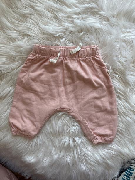 Podšité haremove nohavice, h&m,68