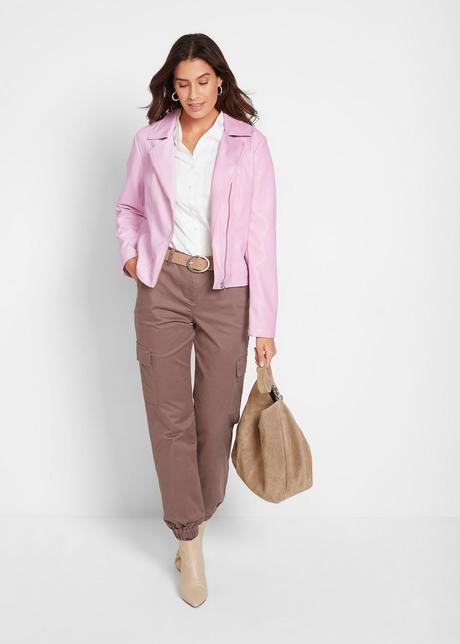 Koženková bunda, bonprix,m