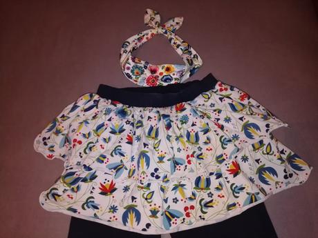 Leginky s foklórnou suknickou, 146