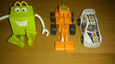 Bager, autíčko, postavička, 