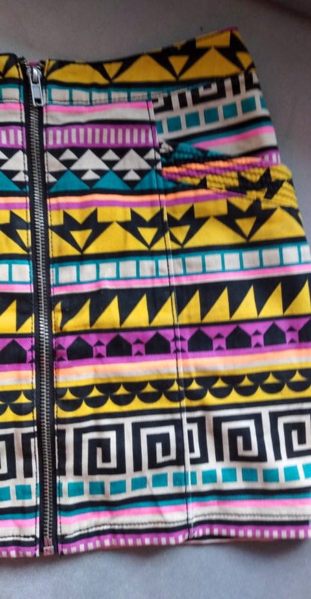 Štýlová suknička - xxs/xs, h&m,34