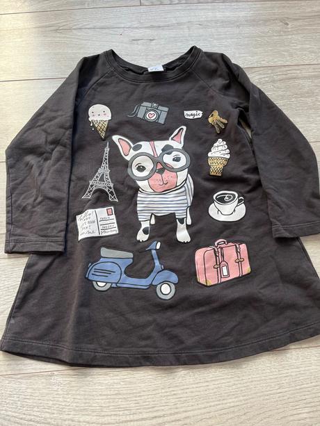 Krásna mikina/tunika/šaty, lindex,110