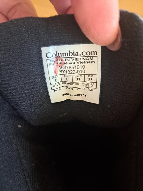 Zimné čižmy, columbia,37