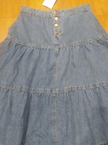 Dlhá riflová sukňa, mohito,l