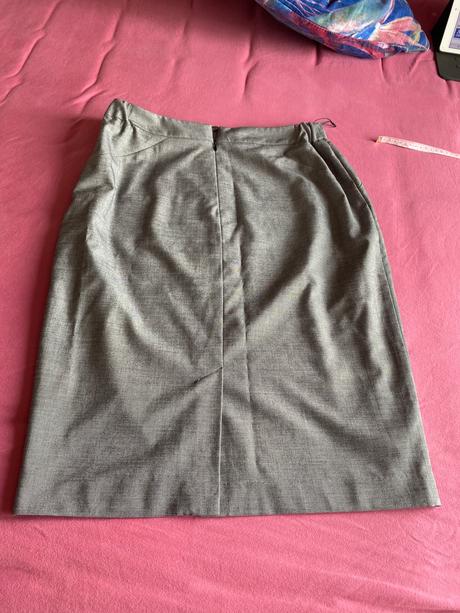 Elegantna sukna, papaya,l