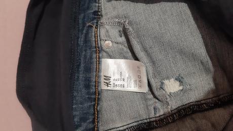 Tehotenske riflove kratase, h&m,xl