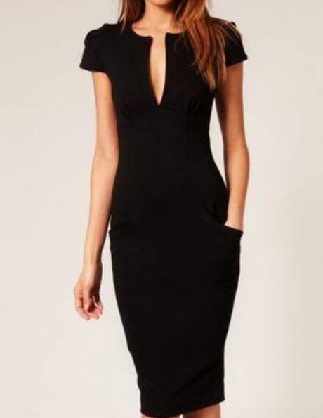 Bodycon šaty asos 36/38, 38