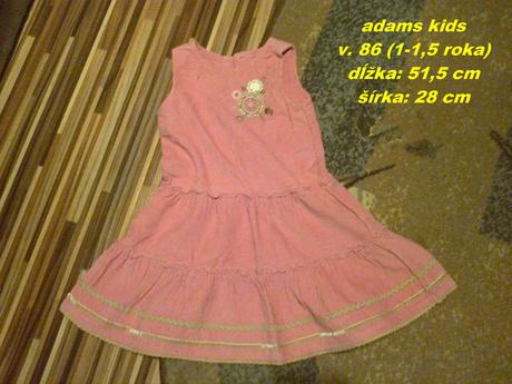 Menžestrové šaty, adams,86