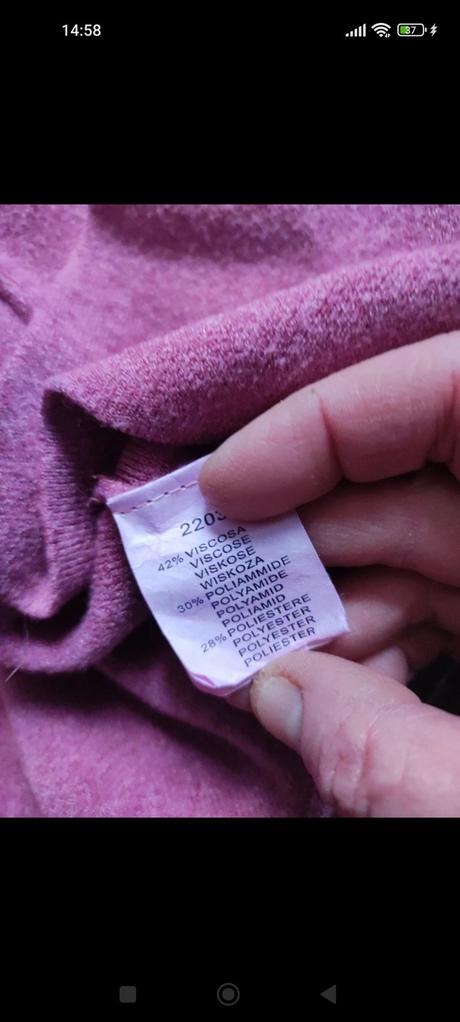 Dámska upletova vesta, 