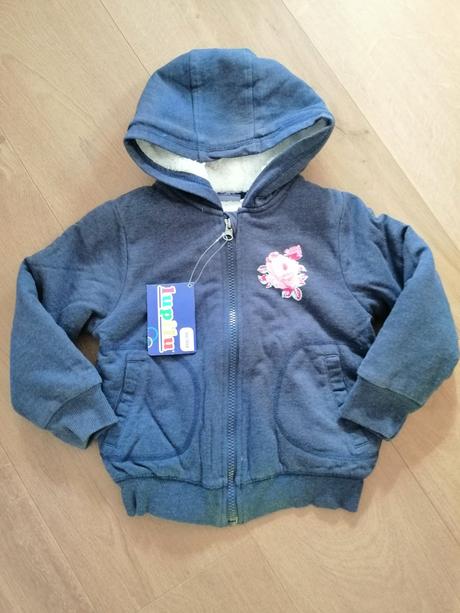 Zateplená mikina, lupilu,98