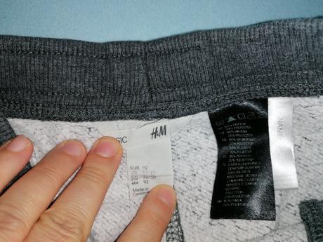 Tepláky, h&m,92