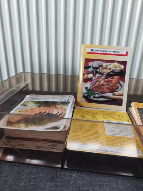 Kartičky s receptami, 