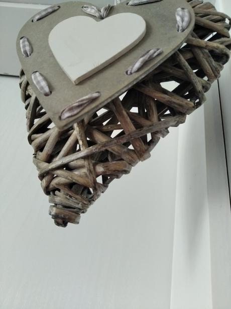 Prútené srdce 16 x 16 cm,