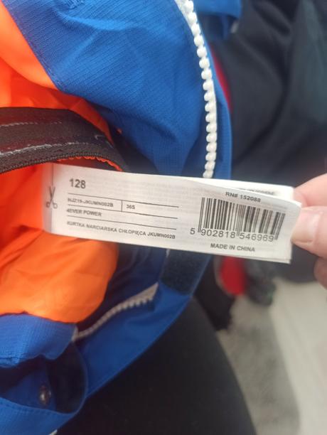 Chlapčenská zimná bunda 4f, 128, 128