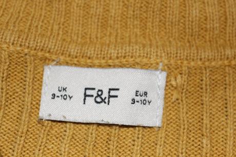 Hrubšie tričko, f&f,140