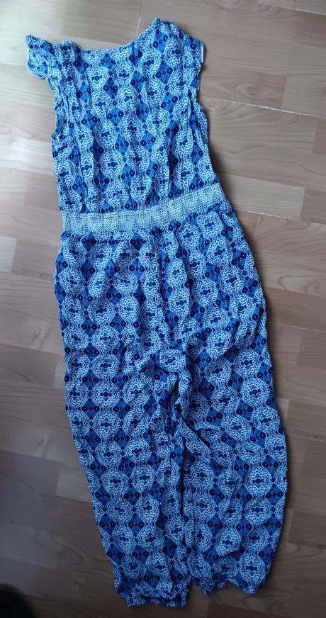 Nohavicový letný overal 140, tu,140