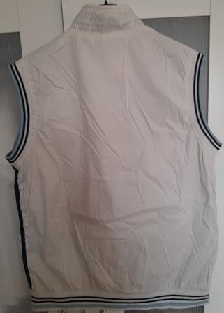 Biela športova vesta 40, l