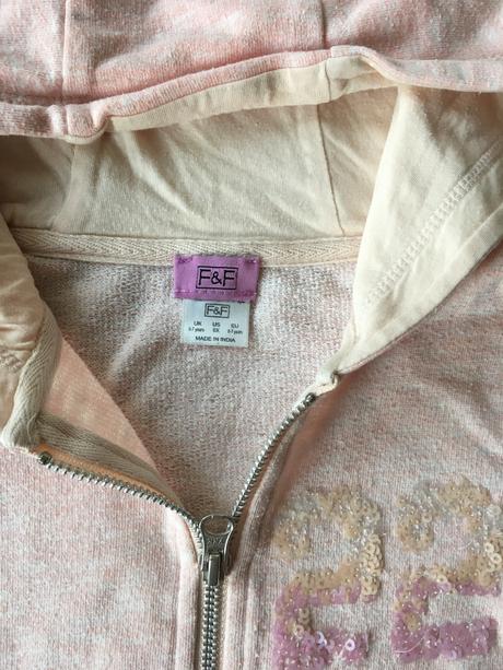 Mikina na zips 6-7 rokov, f&f,122