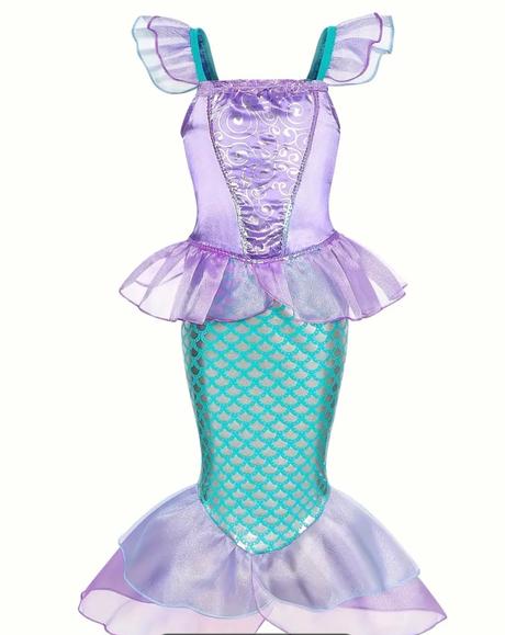 Kostým ariela s doplnkami,