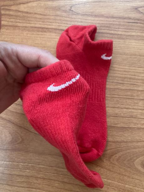 Nike dri-fit ponožky červené, nike,38