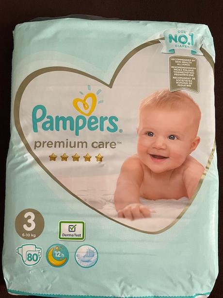 Plienky pampers nr.3/0,13 eur za ks/80ks/bal, pampers,4 kg - 9 kg