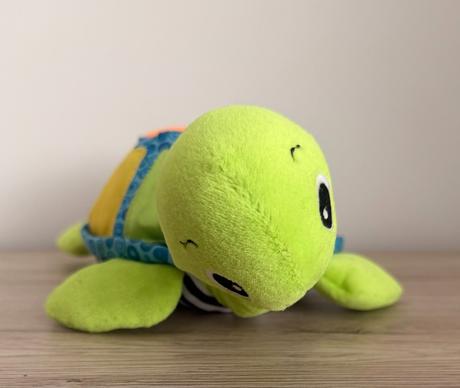 Lamaze farebná senzorická korytnačka mäkká eduka,
