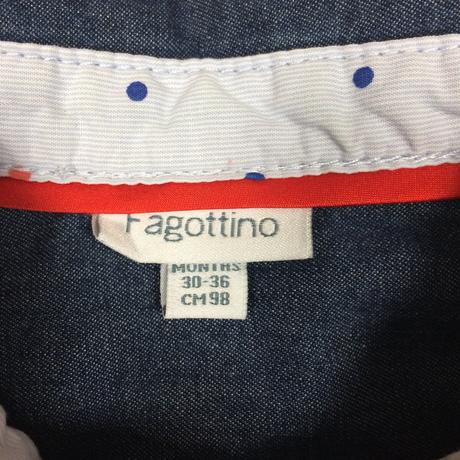 Košeľa chlapčenská ovs č.98, 2-3y, fagottino,98