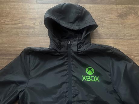 Tenká bunda do dažďa xbox, h&m,164