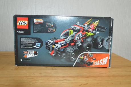 42072 lego technic - zelené pretekárske auto, 