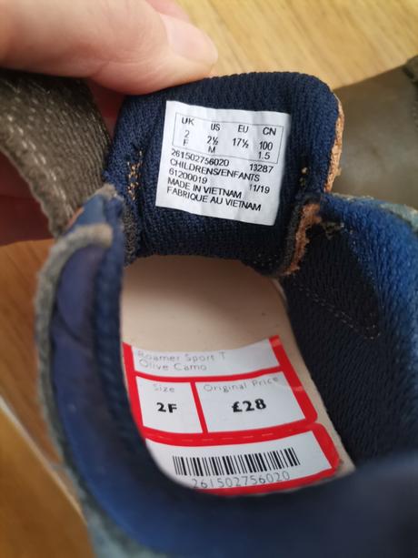 Prvé topánočky 17,5, clarks,17