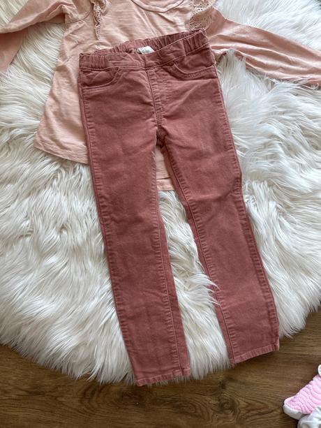 Elasticke menčestrové nohavice h&m, h&m,110