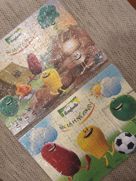 Puzzle - 2x zelenina,
