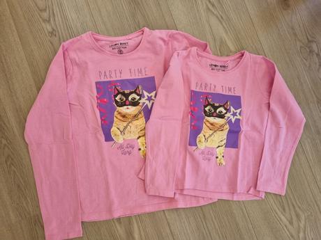 Tričká pre sestričky 110 a 140, 140