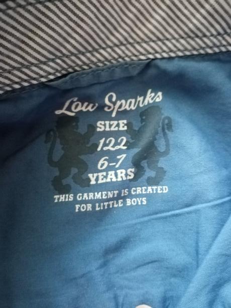 Chlapcenske košele vel. 122, sergent major,122