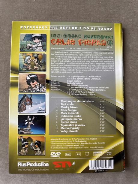 Dvd orlie pierko,