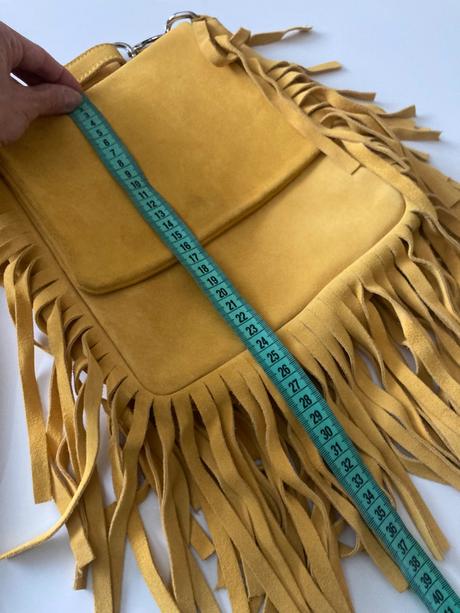 Kabelka z brusenej koze, 