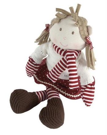 Mamas & papas mäkká látková bábika - berry zimná, 