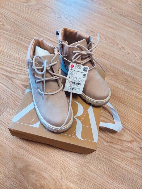 Kozene cizmy na zips zara 28 leather, zara,28