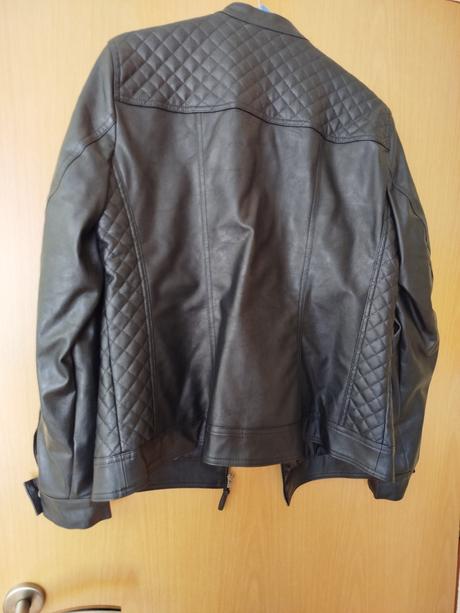 Koženková bunda, bonprix,44